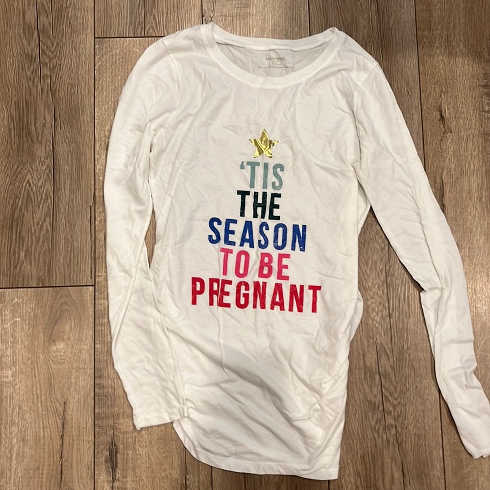 Festive Maternity Tee